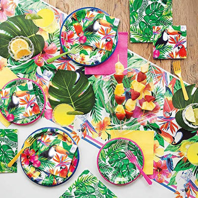 Palm Tropical Beverage Napkins (x16u)