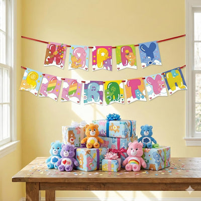 Care Bears Flag Banner Happy Birthday (x1u)