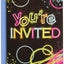 Glow Party Invitations (x8u)