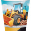 Vasos Camión de Construcción 9oz (x8u)