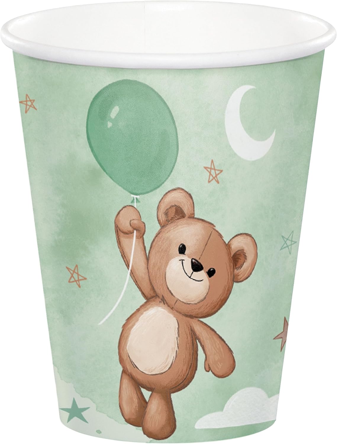 Osito Teddy Bear Vasos 9oz (x10u)