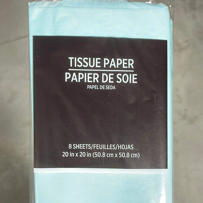 Tissue Paper Baby Blue (x8u)