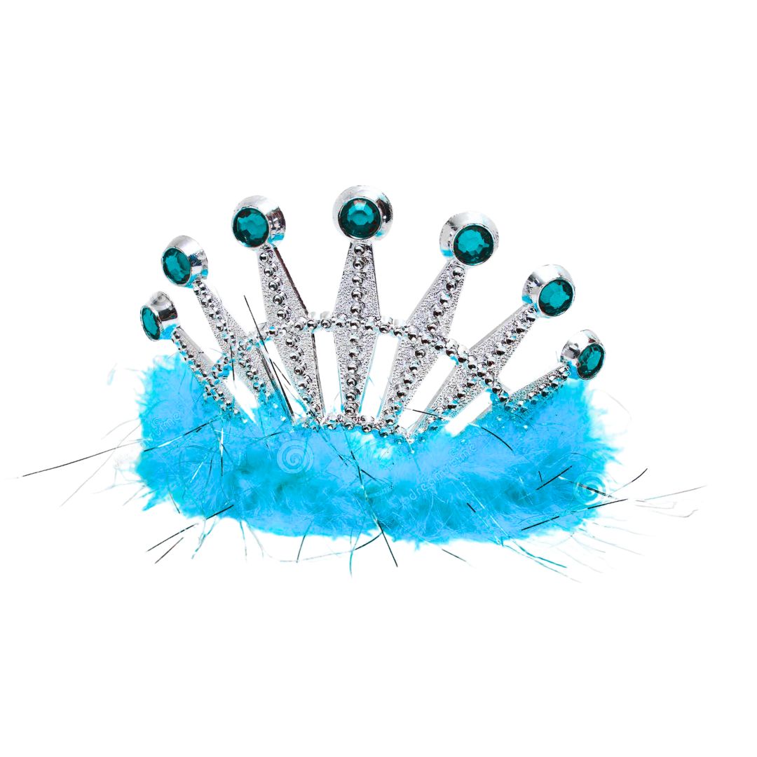 Tiara Corona con Plumas