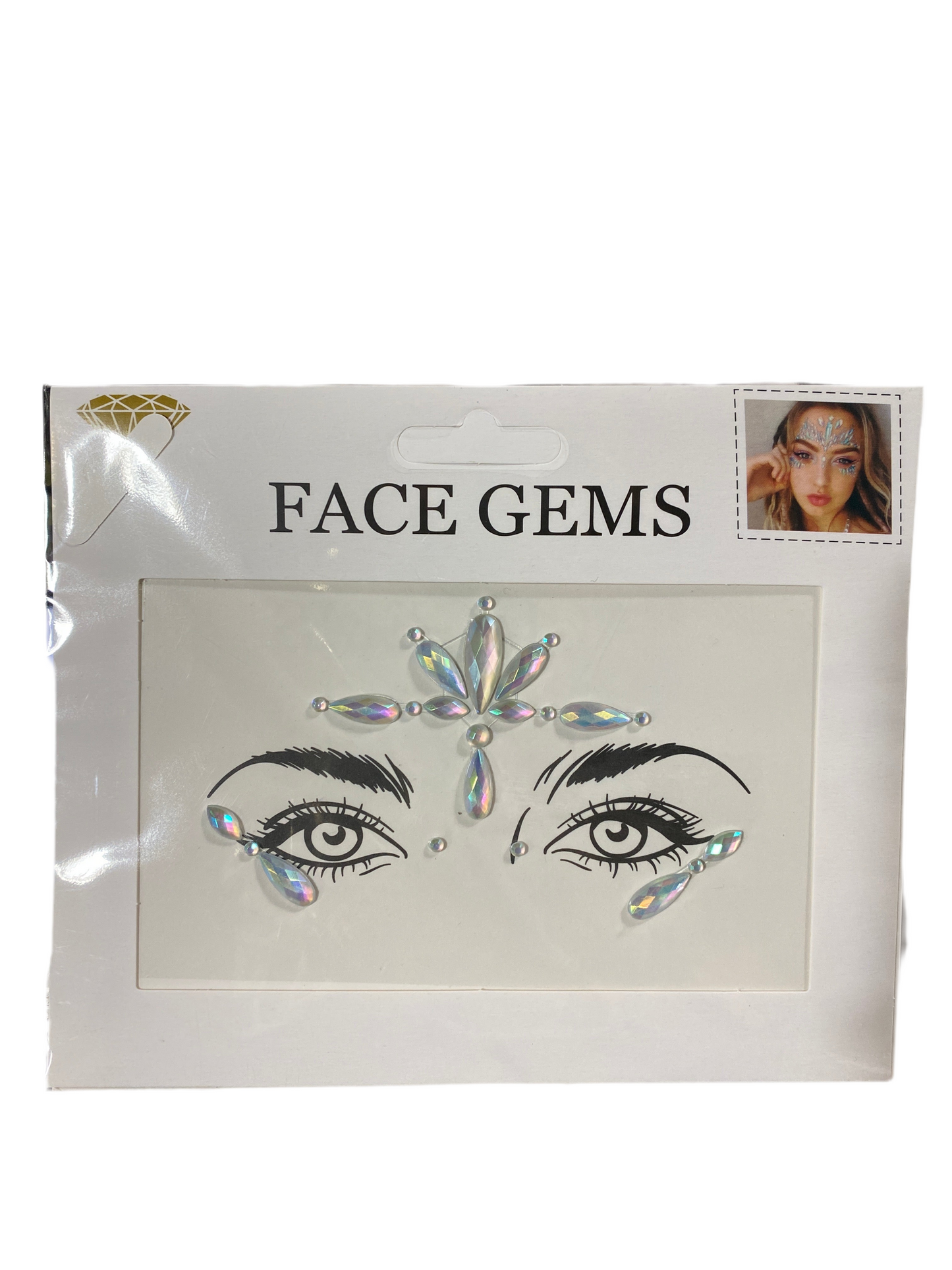 Glitter Gemas Faciales (14.5x16cm)