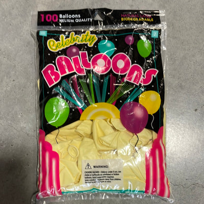 Globo 12” 100pcs - Vanilla Macaron