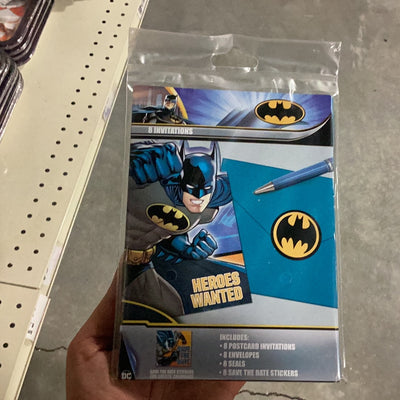 Batman PPR Invitations