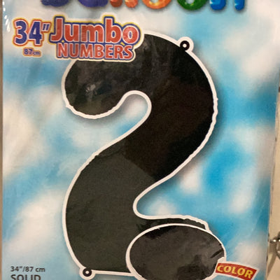 Globo Jumbo “#2” BlackShape