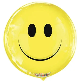 Smiley Face Clearview Balloon 18”