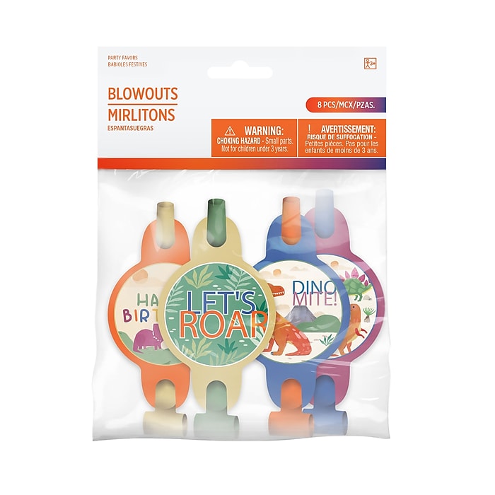 Diggin' Dinos Blowouts (x8u)