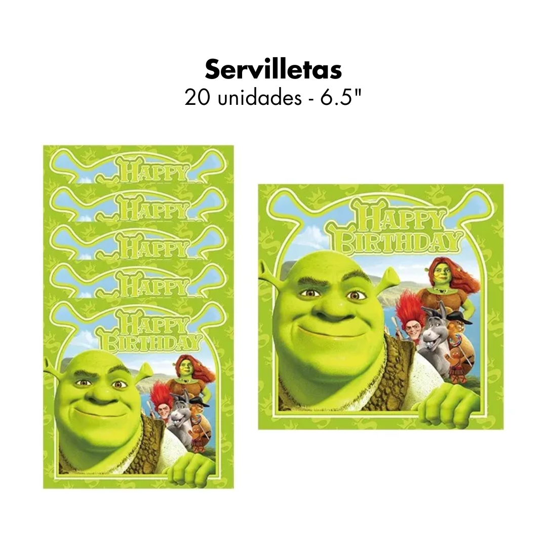Shrek Servilletas (x20u)