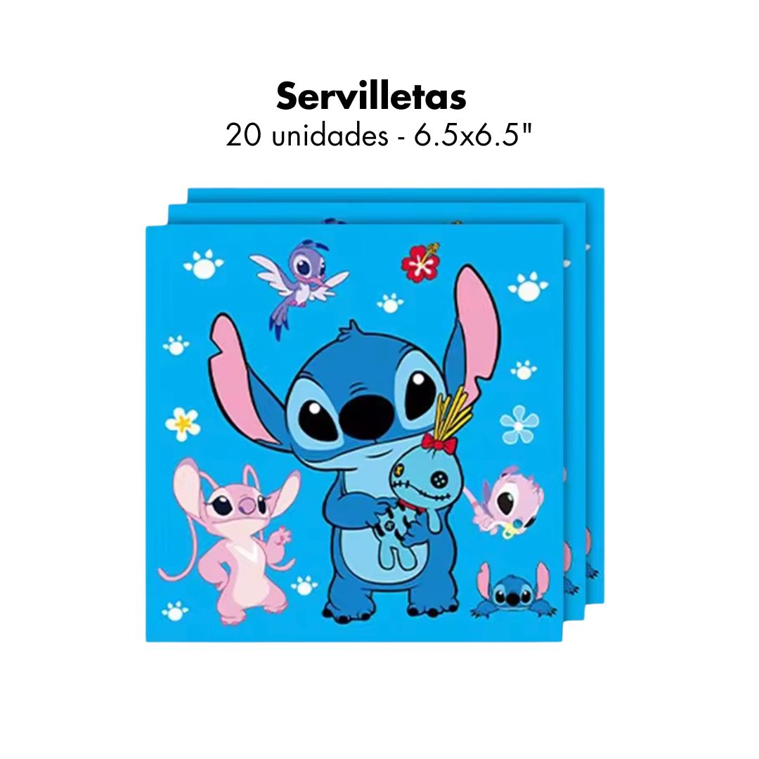 Stitch Servilletas (x20u)