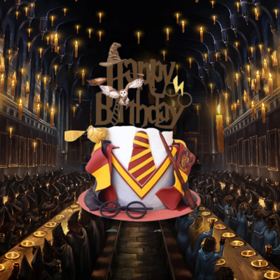Cake Topper Harry Potter (x1u)
