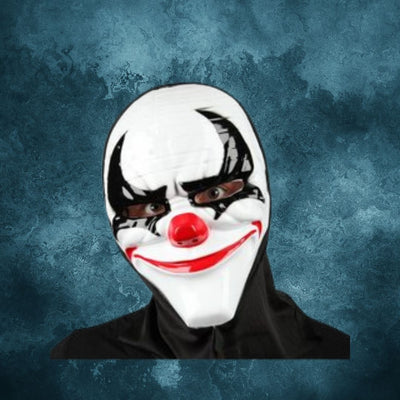 Máscara Clown Creepy con Velo (x1u)