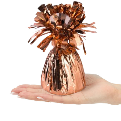 Pesita Weight Rose Gold Foil Balloon 6oz (x1u)