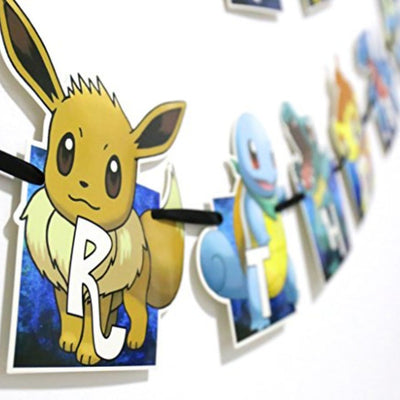 Pokemon Banner Happy Birhtday (x1u)