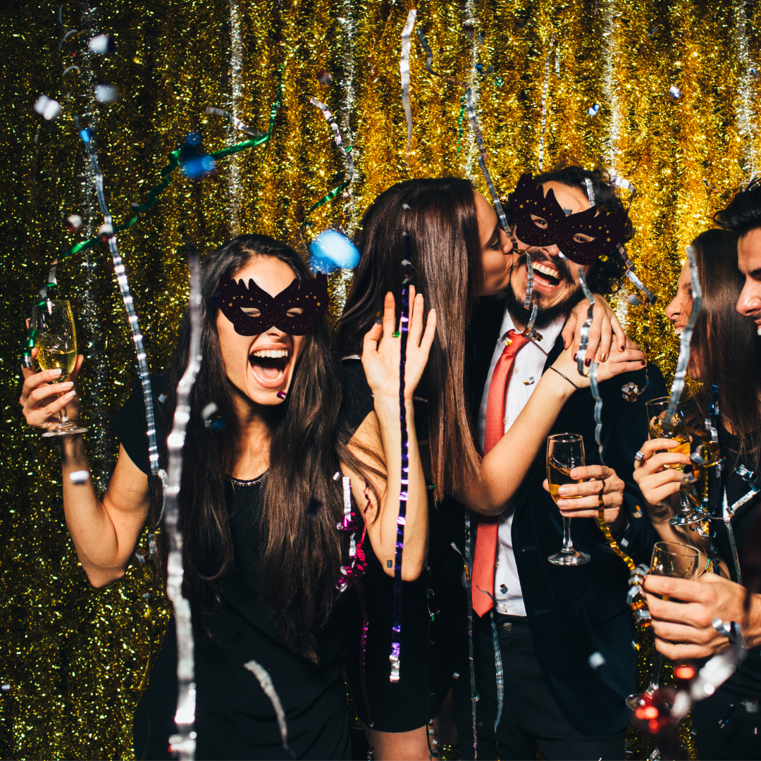 Antifaz Año Nuevo (x6u)