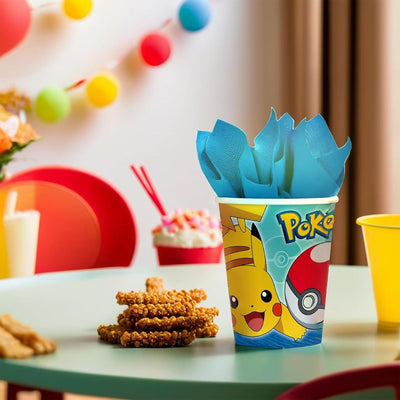 Pokemon Pikachu Vasos (x9u)