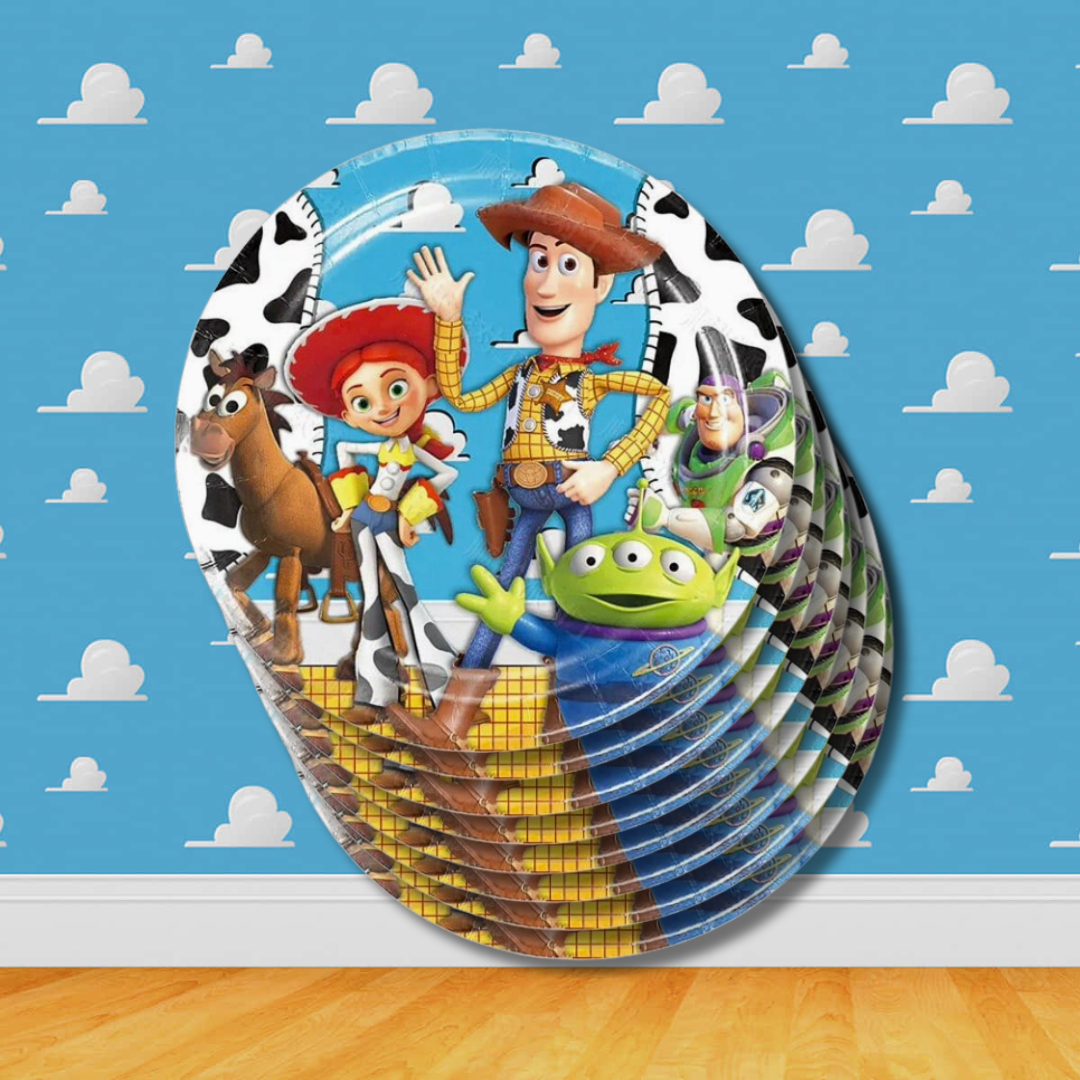 Toy Story Platos 9" (x10u)