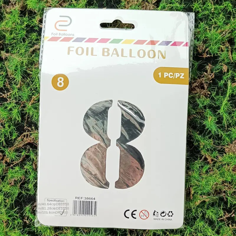 32” Foil Balloon Silver