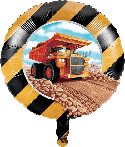 Globo Foil Camión de Construcción 18"