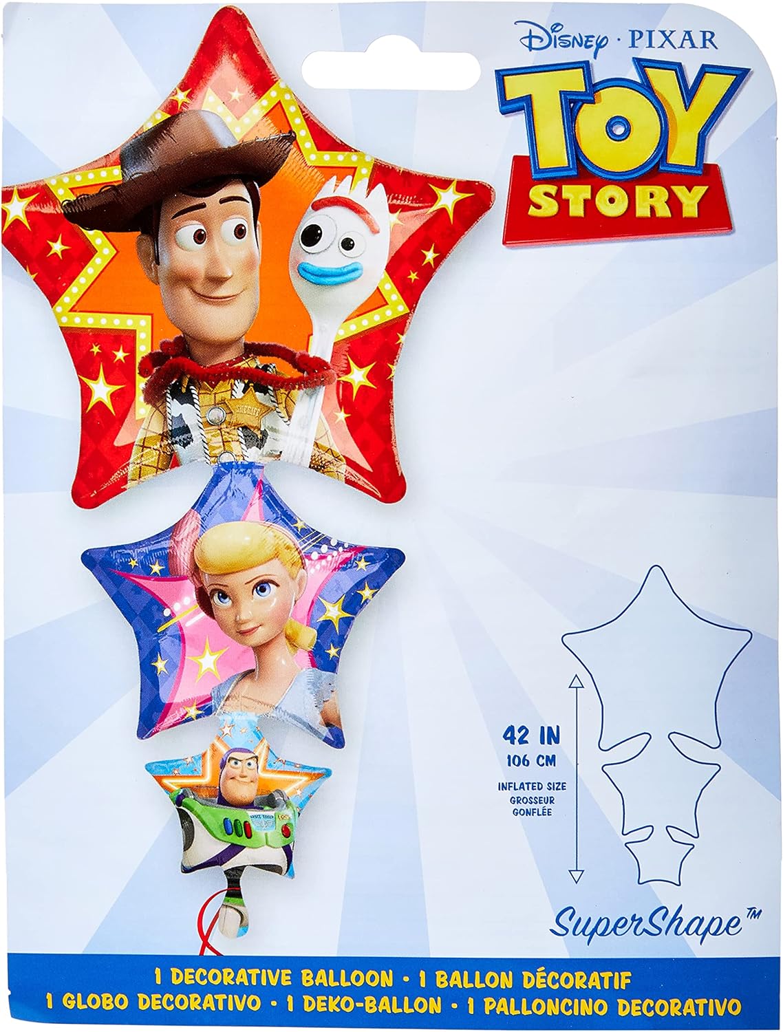Toy Story Supershape Balloon 42" (x1u)