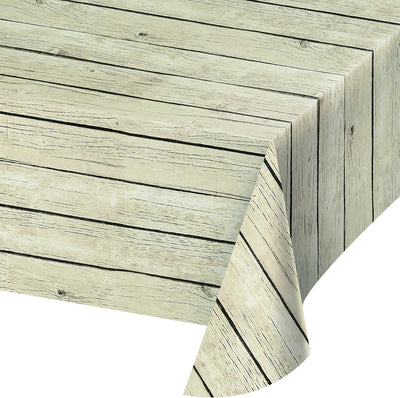 Mantel Madera Blanca (x1u)