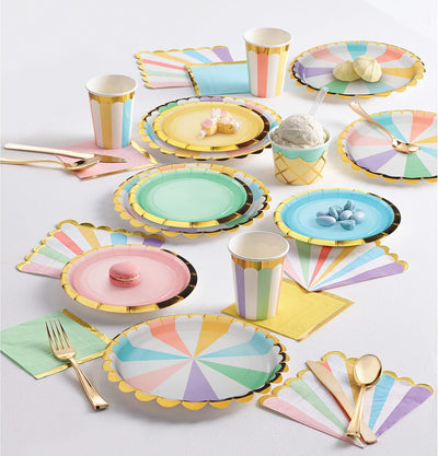 Pastel Celebrations Mantel Papel (x1u)