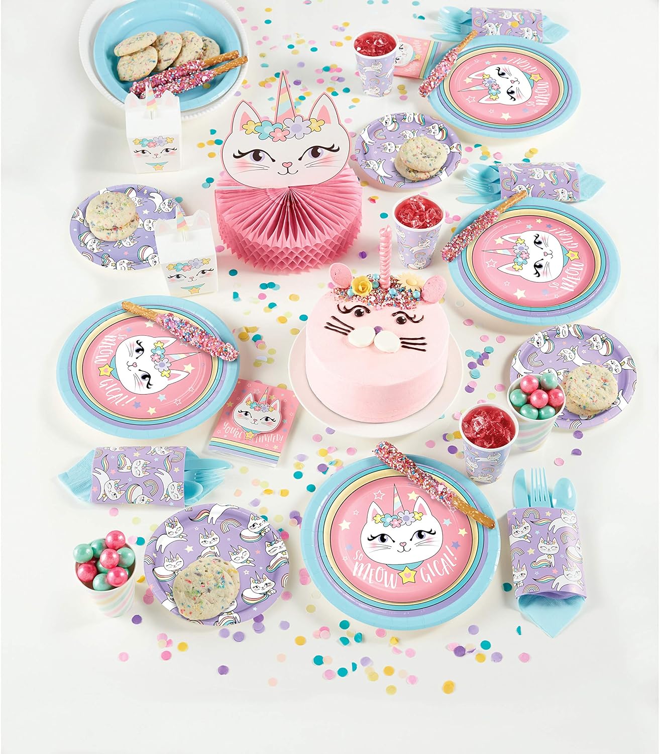 Sassy Caticorn Platos 9" (x8u)