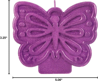 Vela Mariposa Violeta/ Butterfly Candle (x1u)