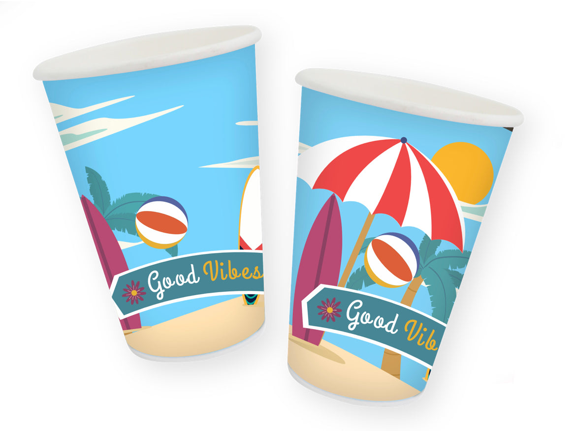 Vasos Surf (x8u)