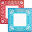 Mexican Viva la Party Square Plates (x8u)