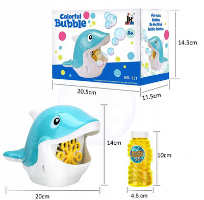Dolphin Colorful Bubble