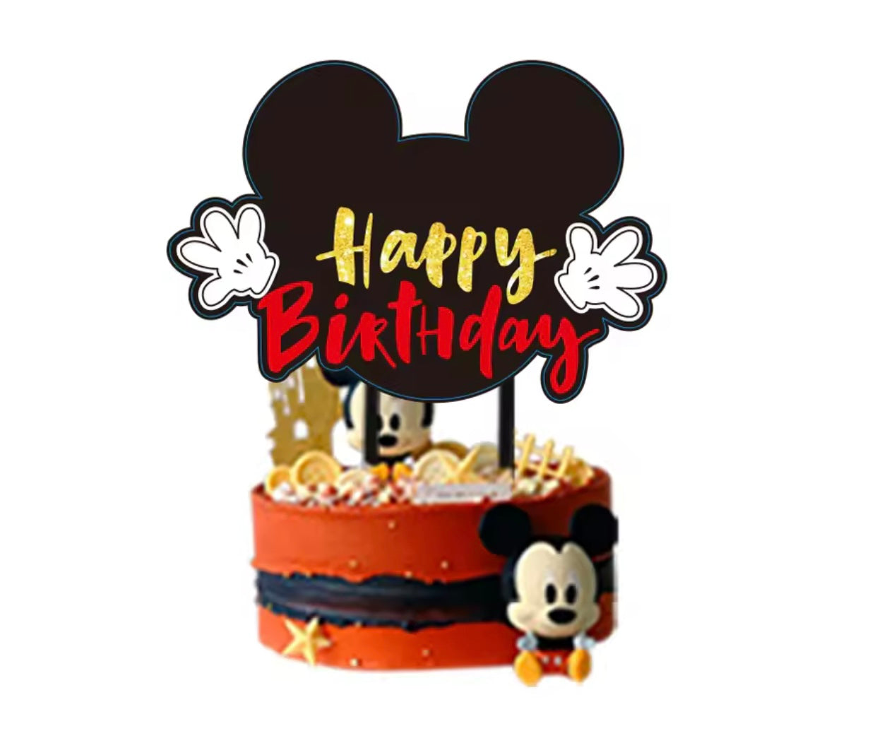 Cake Topper Mickey Clasico (x1)