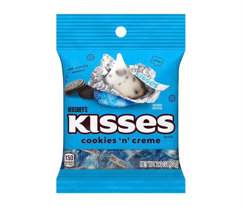Hershey’s Kisses Cookies and Cream 2.2oz