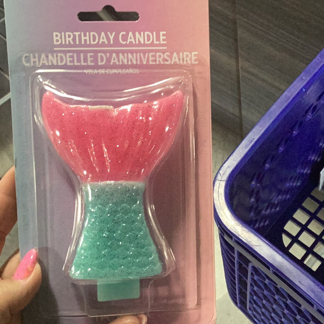 MERMAID TAIL CANDLE