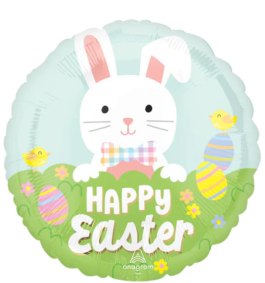 Easter Bunny Foil Balloon 18”