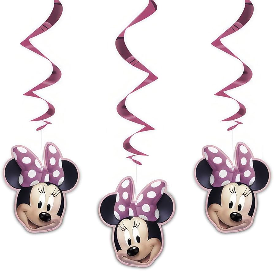 Minnie Hanging Decorations 3ct