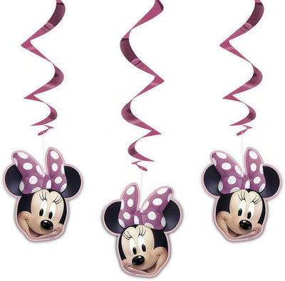 Minnie Hanging Decorations 3ct