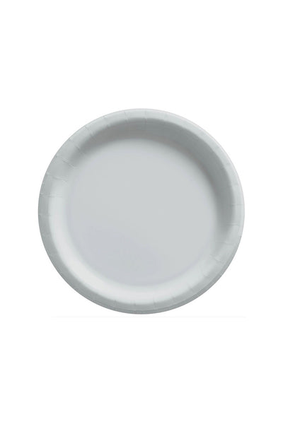 Platos Papel (10”) Silver
