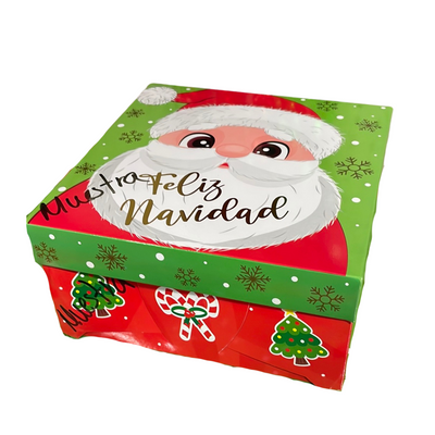Caja Empaque con Tapa MEDIANA Santa