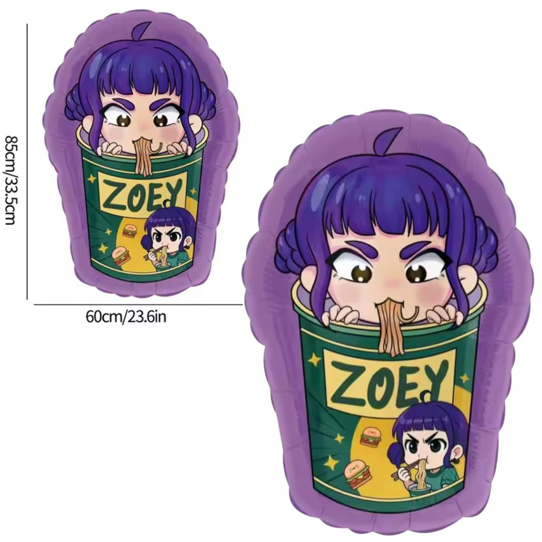 Globos Foil Kpop Demon Hunters Ramen (x1u)