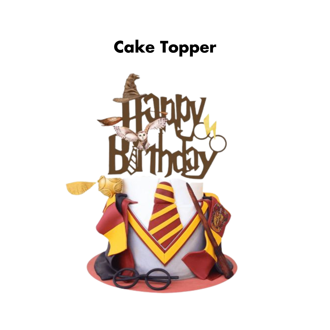 Cake Topper Harry Potter (x1u)
