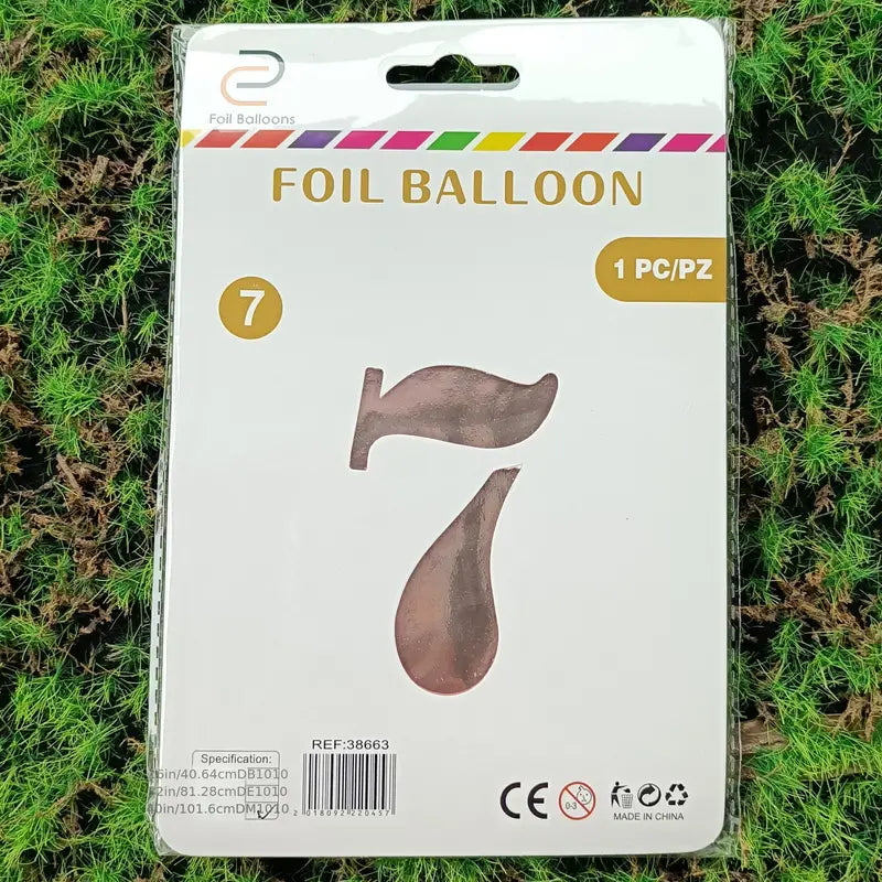32" Foil Balloon Rose Gold