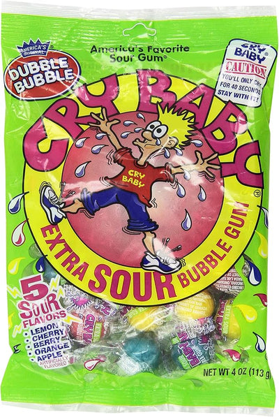 Cry Baby Bubble Gum 4oz