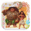 Moana Platos Cuadrados 7" (x8u)