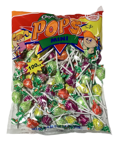 Confetti Mini Lollipops 100ct