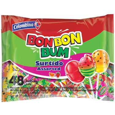 BonBonBum Assorted Lollipops 28.8oz