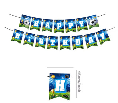 Banner Happy Birthday Soccer Classic (x1)