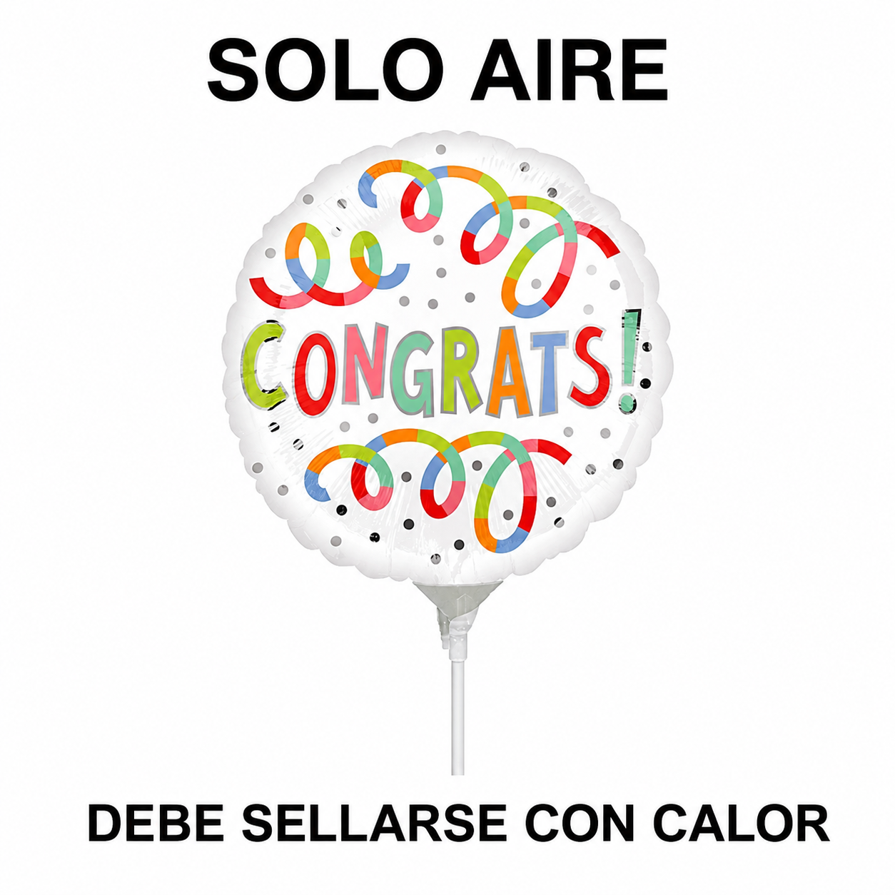 Globos 10” Air Filled - Variedad de Diseños