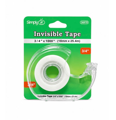 Invisible Tape 3/4” x 1,000”
